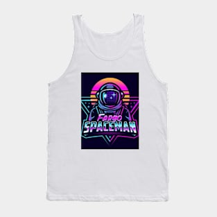 astronaut abstract image template Tank Top